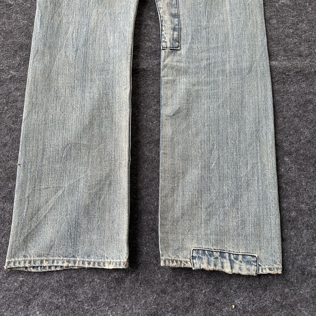 Takeo Kikuchi Vintage Takeo Kikuchi Japan Patchwork Denim 36x32 D657 Size US 36 / EU 52 - 8 Thumbnail