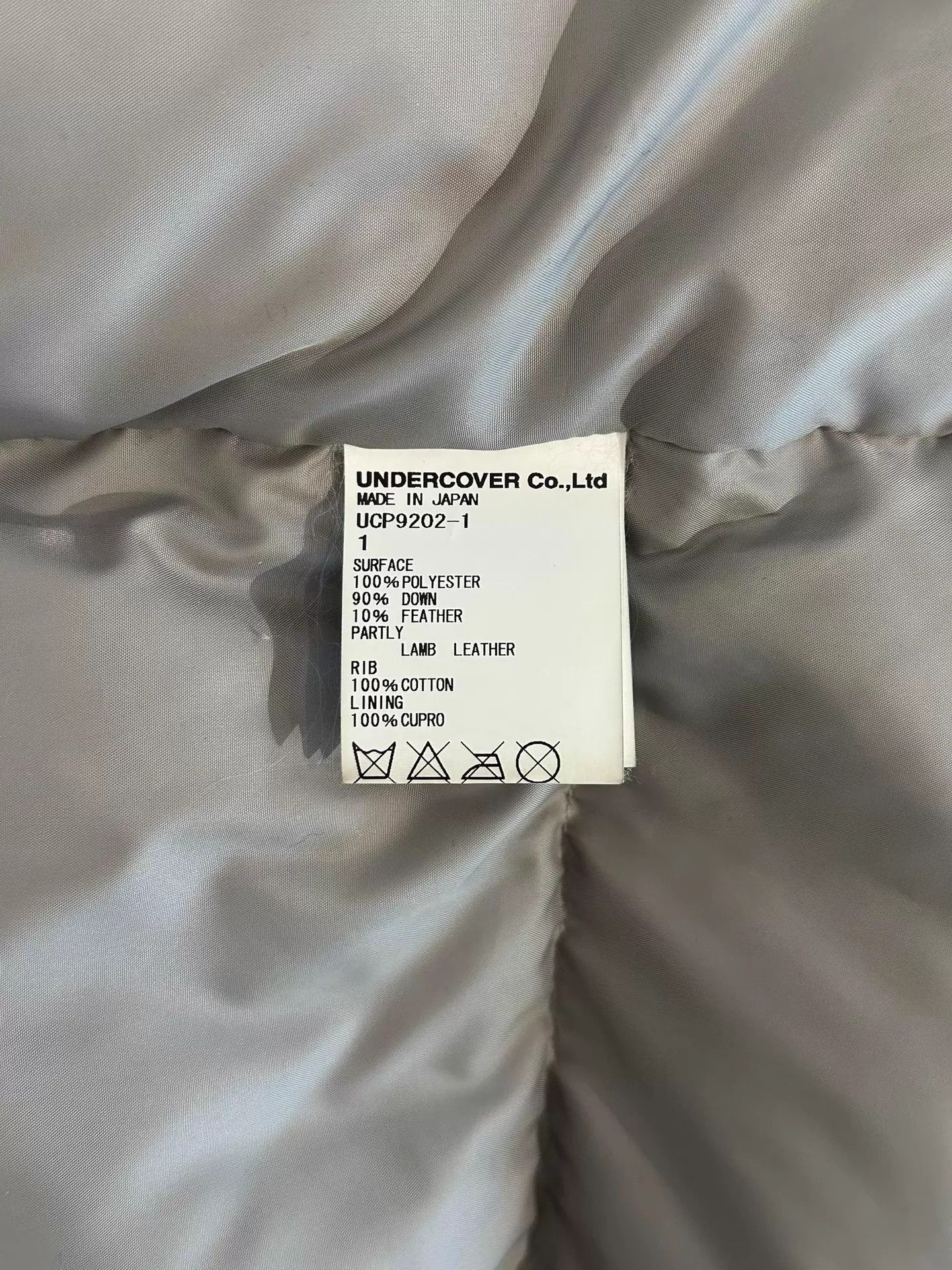 Undercover Undercover Sheepskin-Sleeve Puffer Coat Size 1 Size US S / EU 44-46 / 1 - 9 Thumbnail