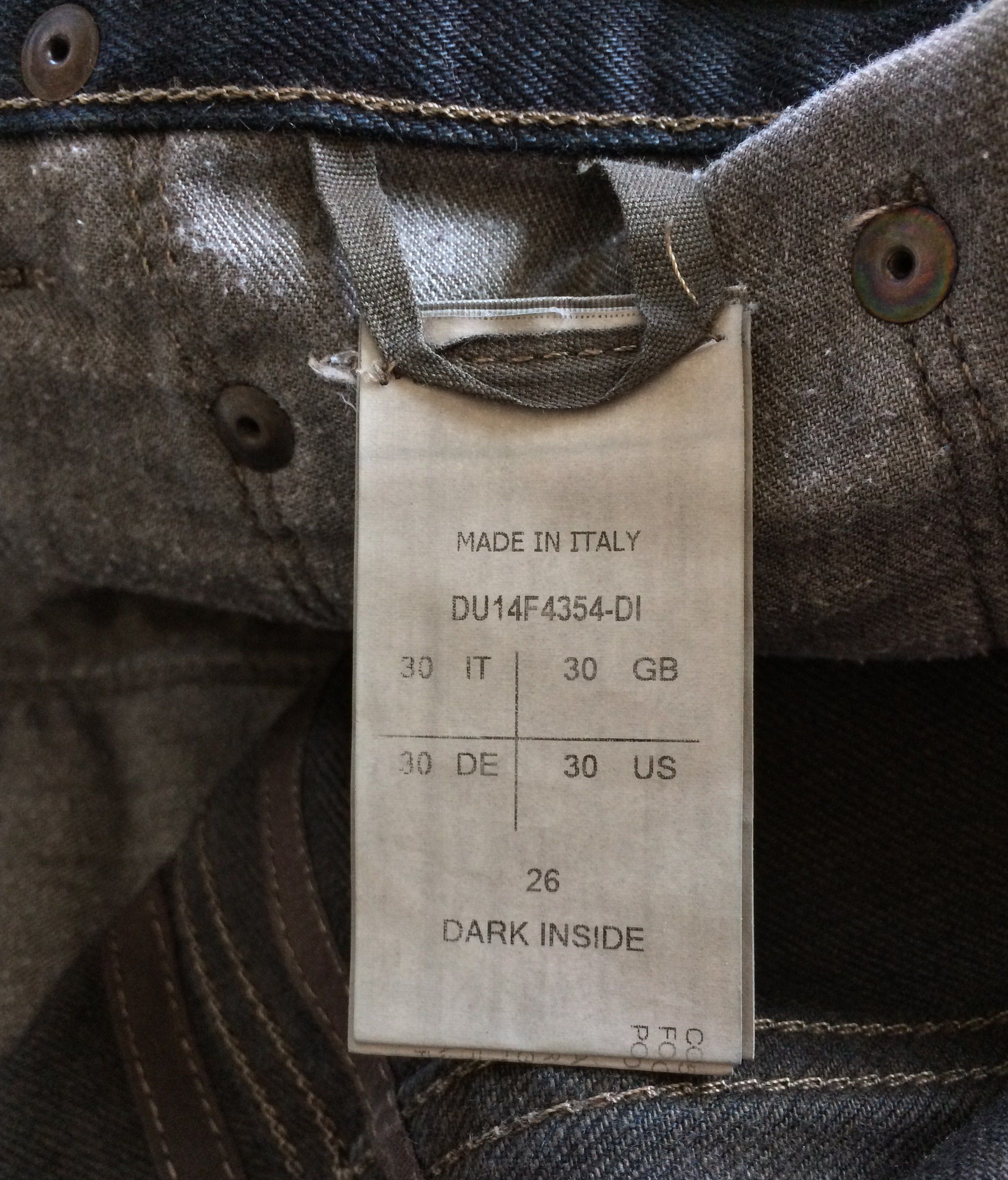 Rick Owens × Rick Owens Drkshdw Rick Owens DRKSHDW Torrence Cut Denim Size US 30 / EU 46 - 9 Thumbnail
