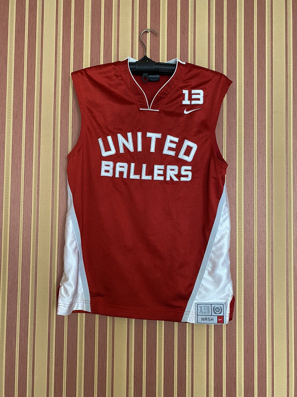Nike NIKE Basketball UNITED BALLERS Steve NASH # 13 Freestyle Size US L / EU 52-54 / 3 - 2 Thumbnail