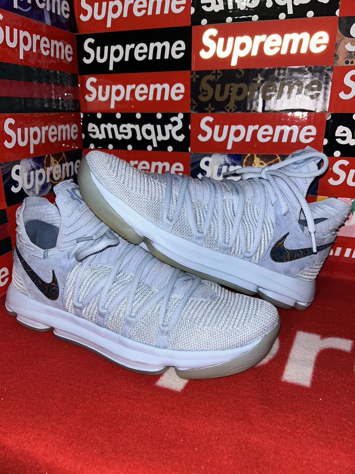 Nike Nike KD 10 Limited Anniversary 897817-900 size 12 with box Size US 12 / EU 45 - 1 Thumbnail
