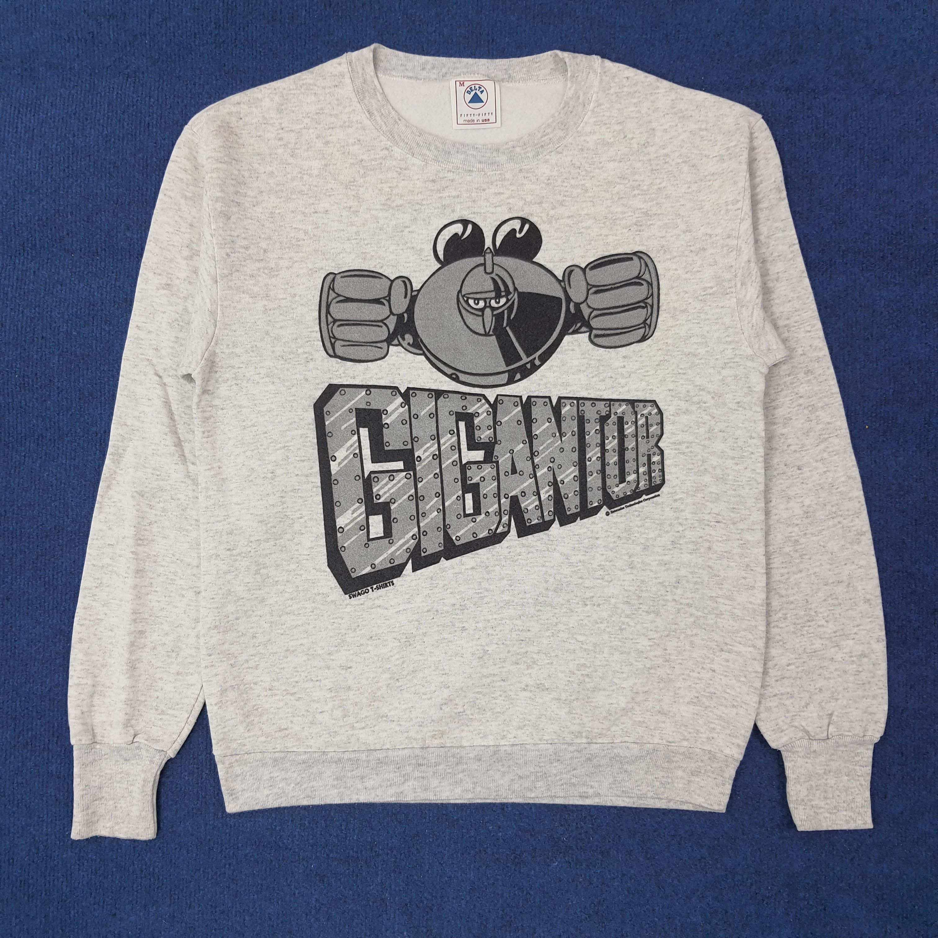Japanese Brand Vintage Delta Gigantor Japan 90s Anime Sweatshirt C247N19 Size US S / EU 44-46 / 1 - 1 Thumbnail
