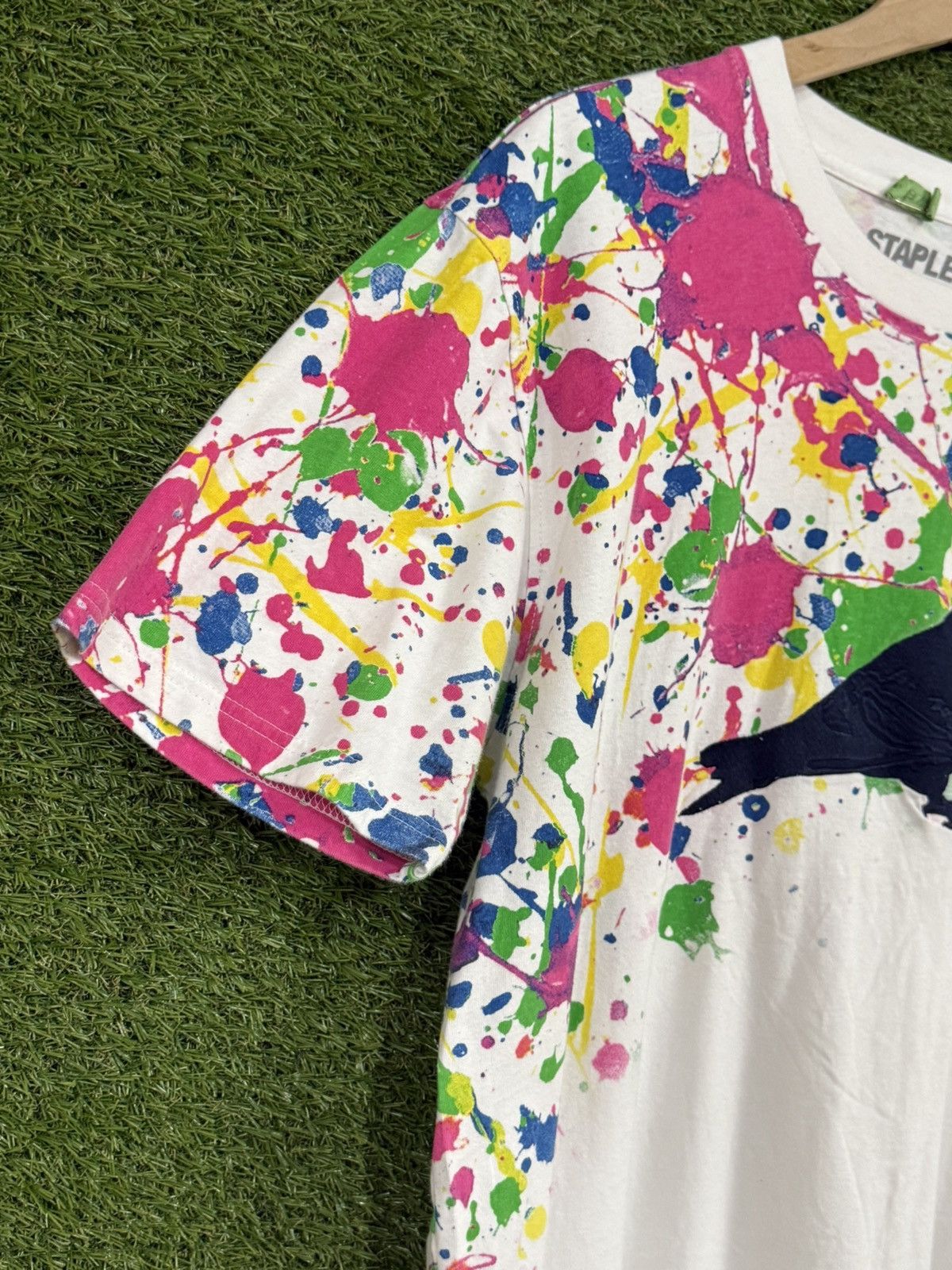 Staple Jeff Staple Paint Splatter Pigeon SB Skate Logo Tee XL Size US XL / EU 56 / 4 - 3 Thumbnail