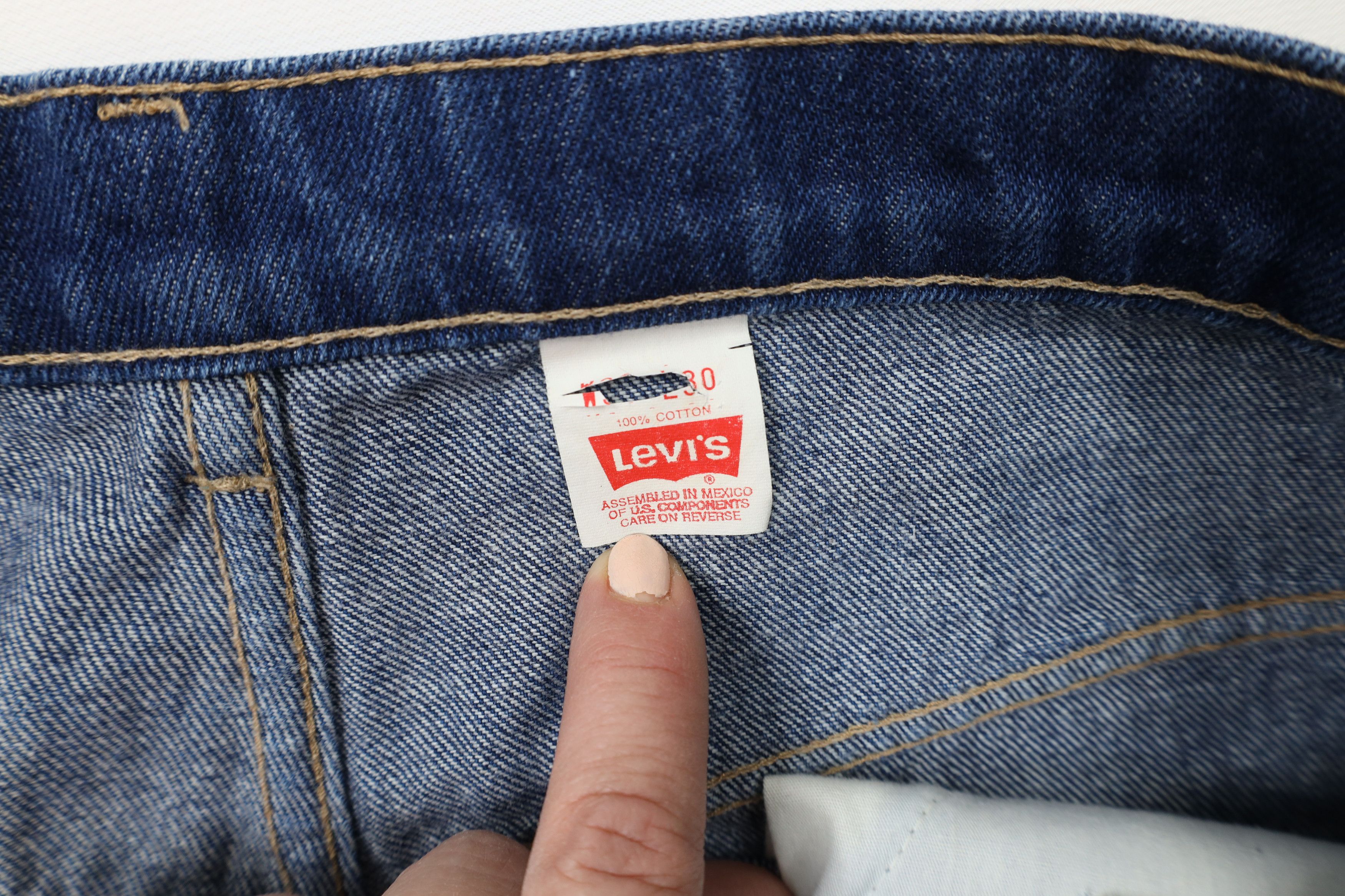 Levi's × Vintage Vintage 90s Levis Orange Tab Relaxed Fit Bootcut Denim Jeans Size US 36 / EU 52 - 9 Thumbnail