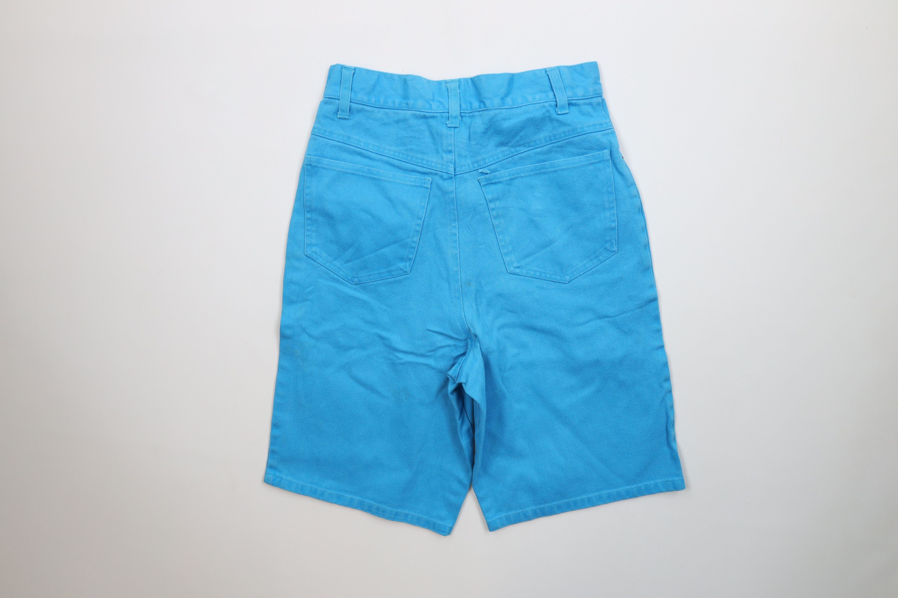 Vintage Vintage 90s Streetwear Denim Jean Shorts Jorts Blue Cotton Size 26" / US 2 / IT 38 - 8 Thumbnail