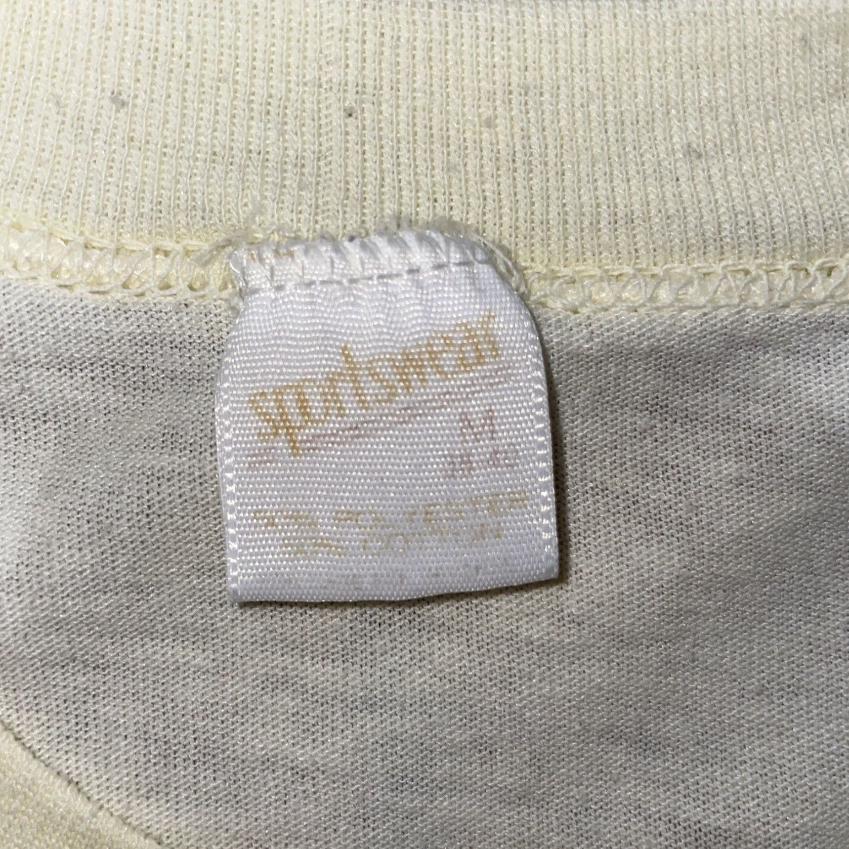 Vintage VINTAGE 1979 70’s AAU T-Shirt Mens M Single Stitch Yellow 70s VTG Stitch T-Shirt Mens M Size US M / EU 48-50 / 2 - 3 Thumbnail