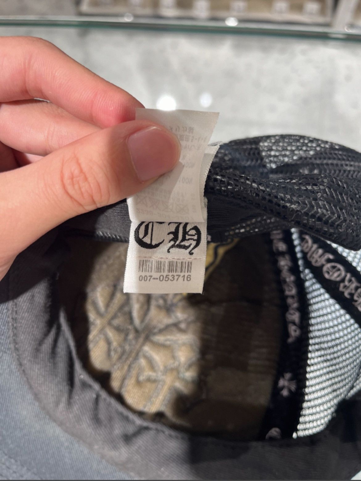 帽子 Chrome Hearts 3star Leather Patch Handcrafted Chrome Hearts