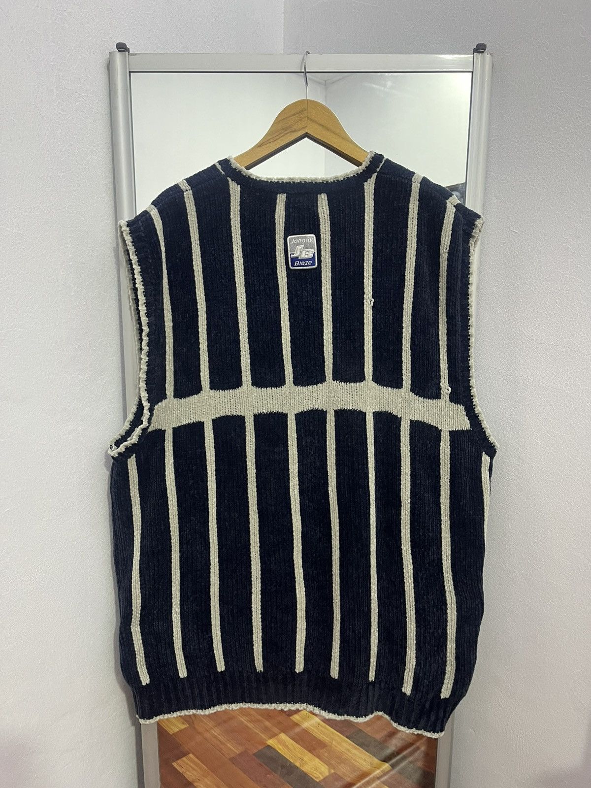 Vintage Johnny Blaze Wu-Tang Method Man Knit Vest XXL Size US XXL / EU 58 / 5 - 8 Thumbnail