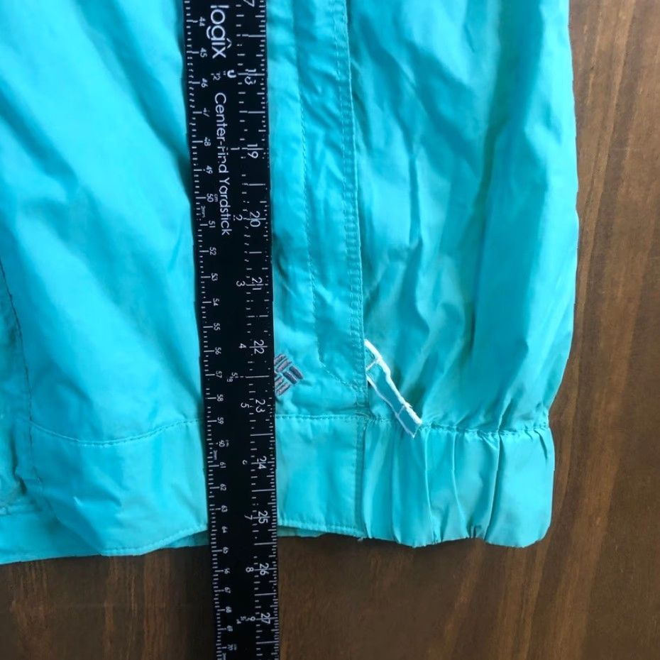 Altea Columbia Womens Jacket Teal Wind Rain Hooded Zip Pockets Gorpcore Outdoors L Size L / US 10 / IT 46 - 7 Thumbnail