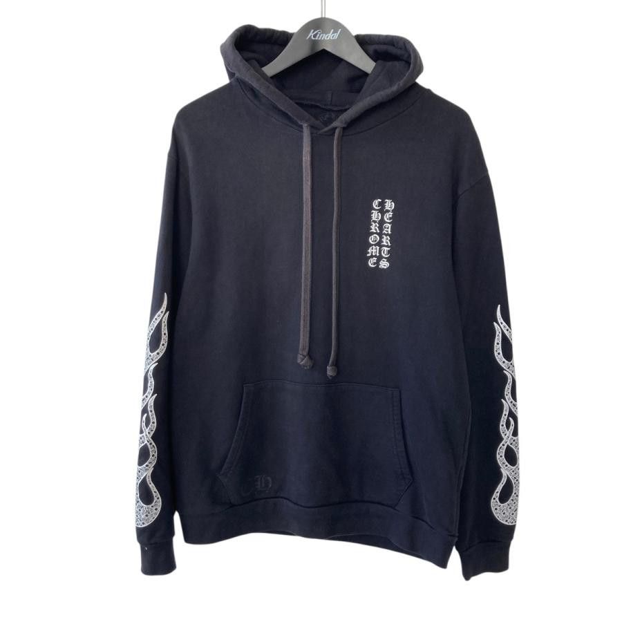 Chrome Hearts CHROME HEARTS ARM FLAME PULLOVER HOODIE Size US M / EU 48-50 / 2 - 1 Thumbnail