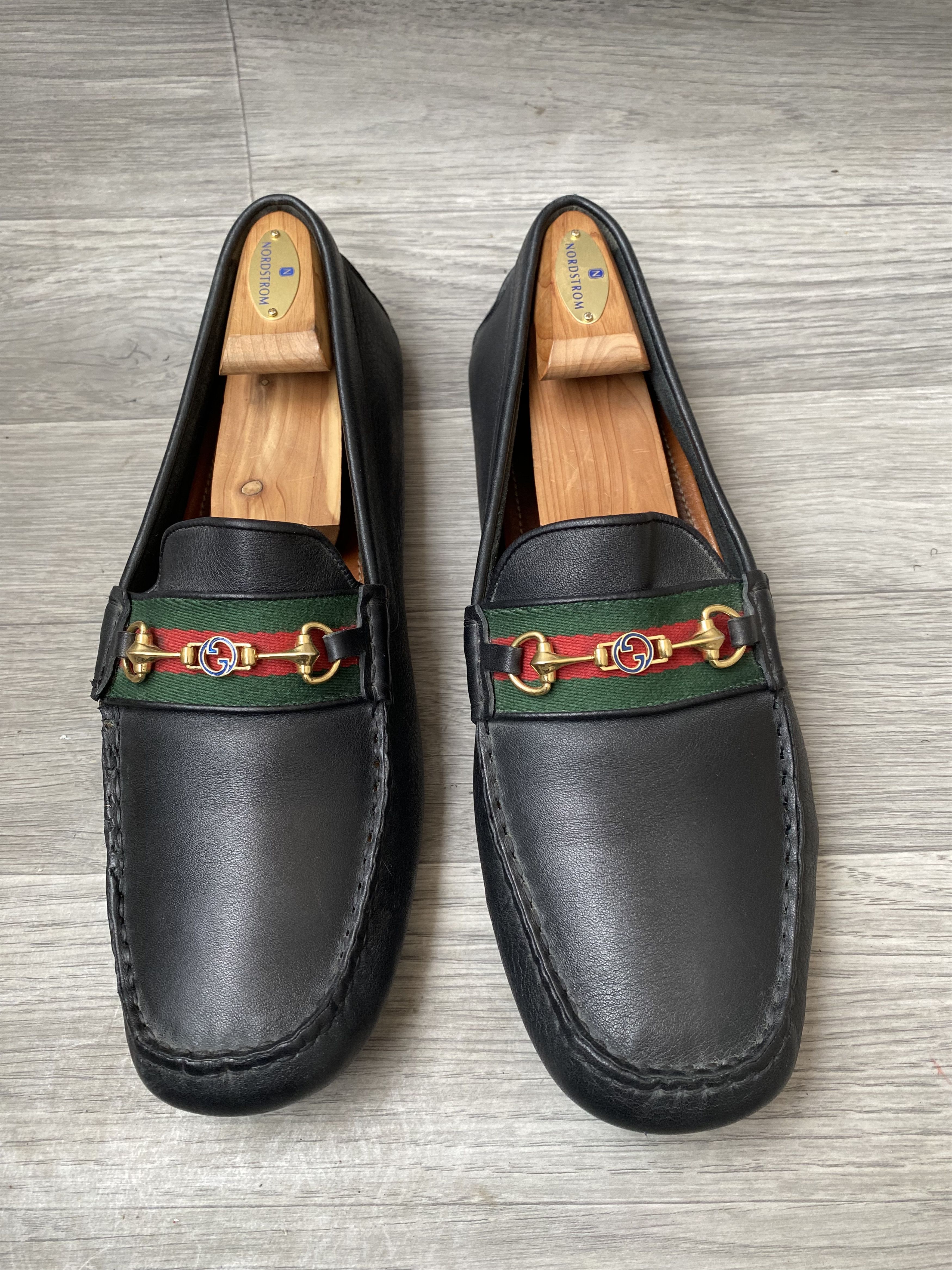 Gucci Gucci horsebit driving leather loafers sz 12 Size US 12.5 / EU 45-46 - 1 Thumbnail