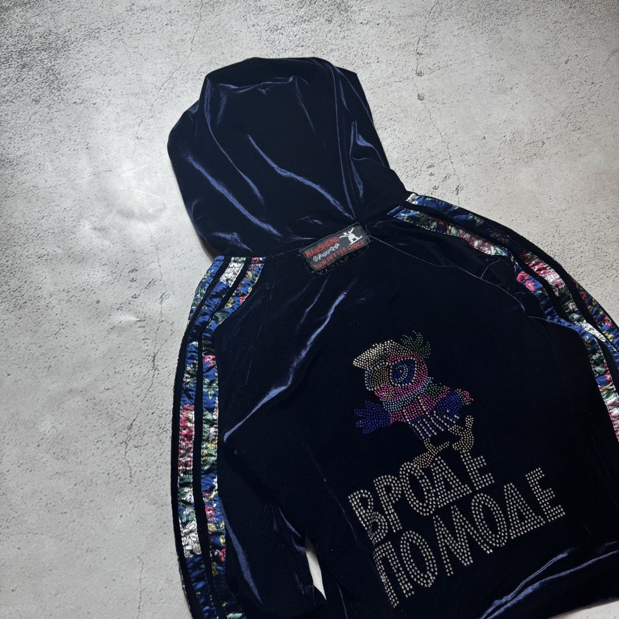 Denis Simachev y2k velour flowers zip hoodie denis simachev with big logo Size M / US 6-8 / IT 42-44 - 2 Thumbnail