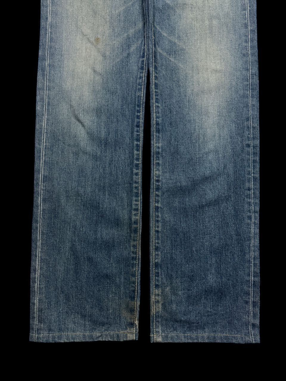 Kapital Insane Uniqlo Regular Fit Straight Mudwash Denim Jeans Size US 30 / EU 46 - 8 Thumbnail