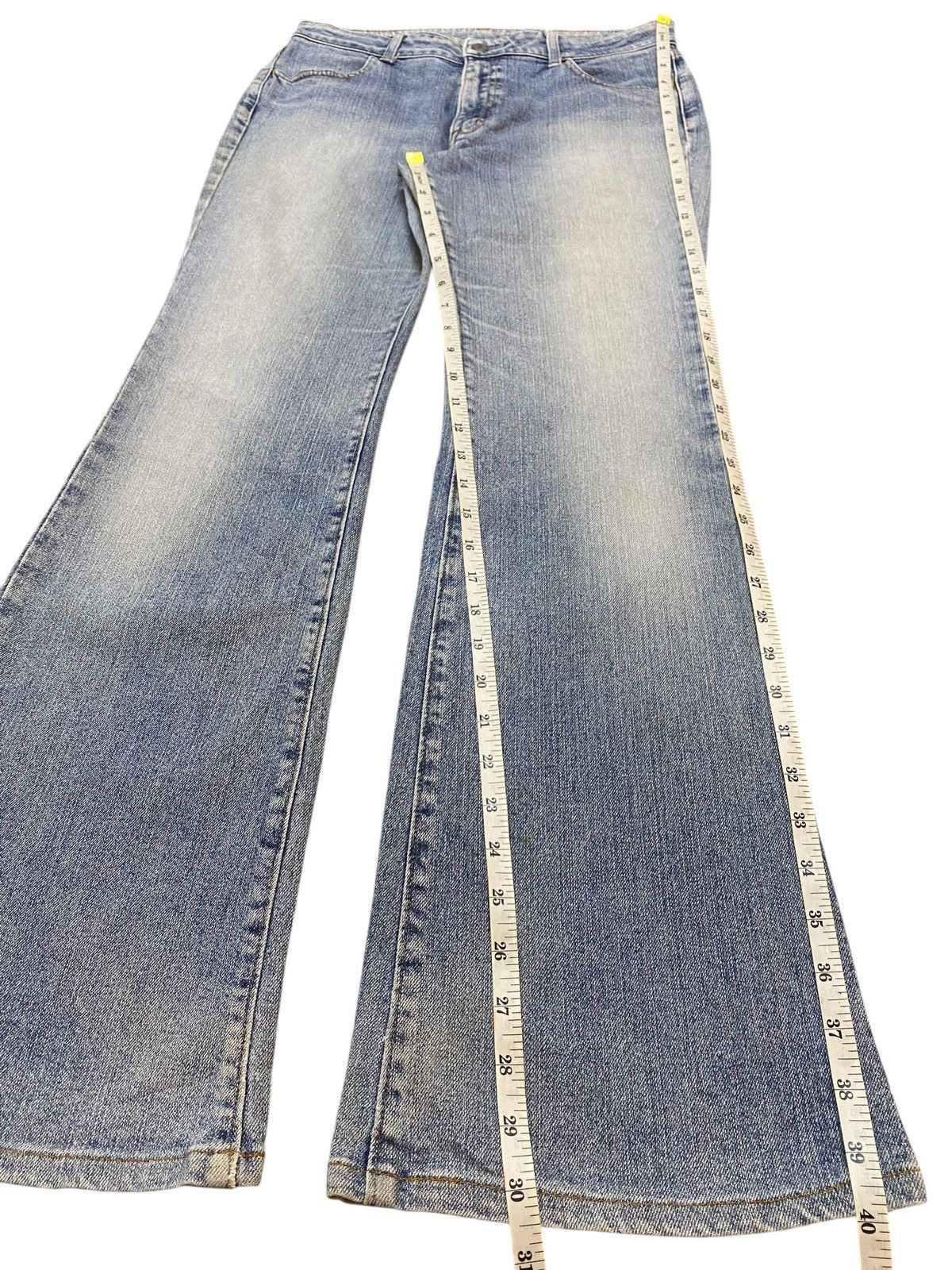 Other Vintage Geogia Love Fade Wash Flare Jeans Size 30" / US 8 / IT 44 - 9 Thumbnail