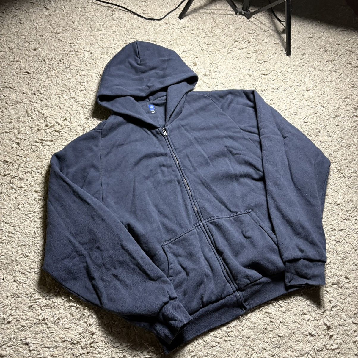 Balenciaga × Gap × Yeezy Yeezy Gap Balenciaga blue zip hoodie Size US L / EU 52-54 / 3 - 2 Thumbnail