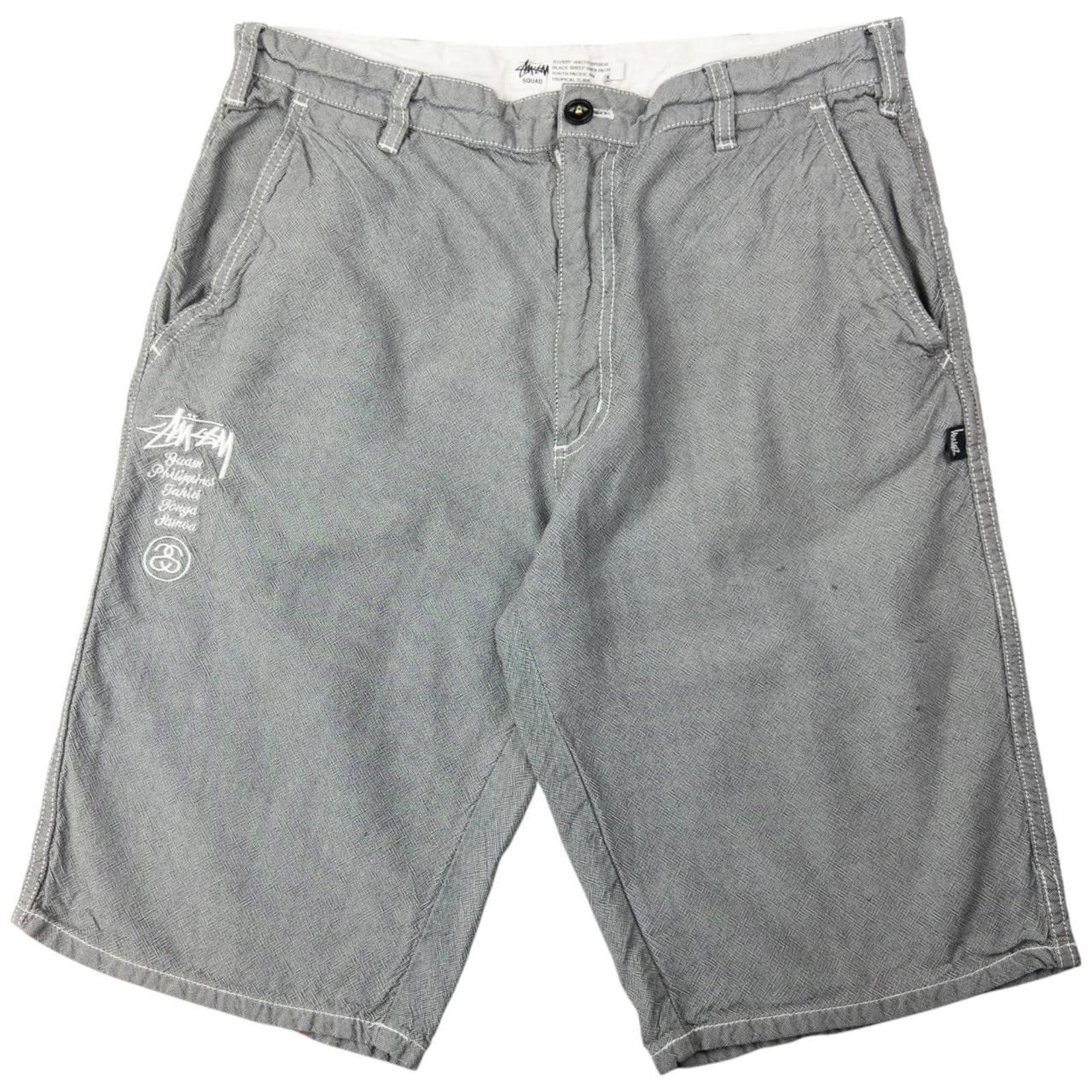 Stussy Vintage Stussy Embroidered Shorts Size W31 Size US 31 - 1 Thumbnail