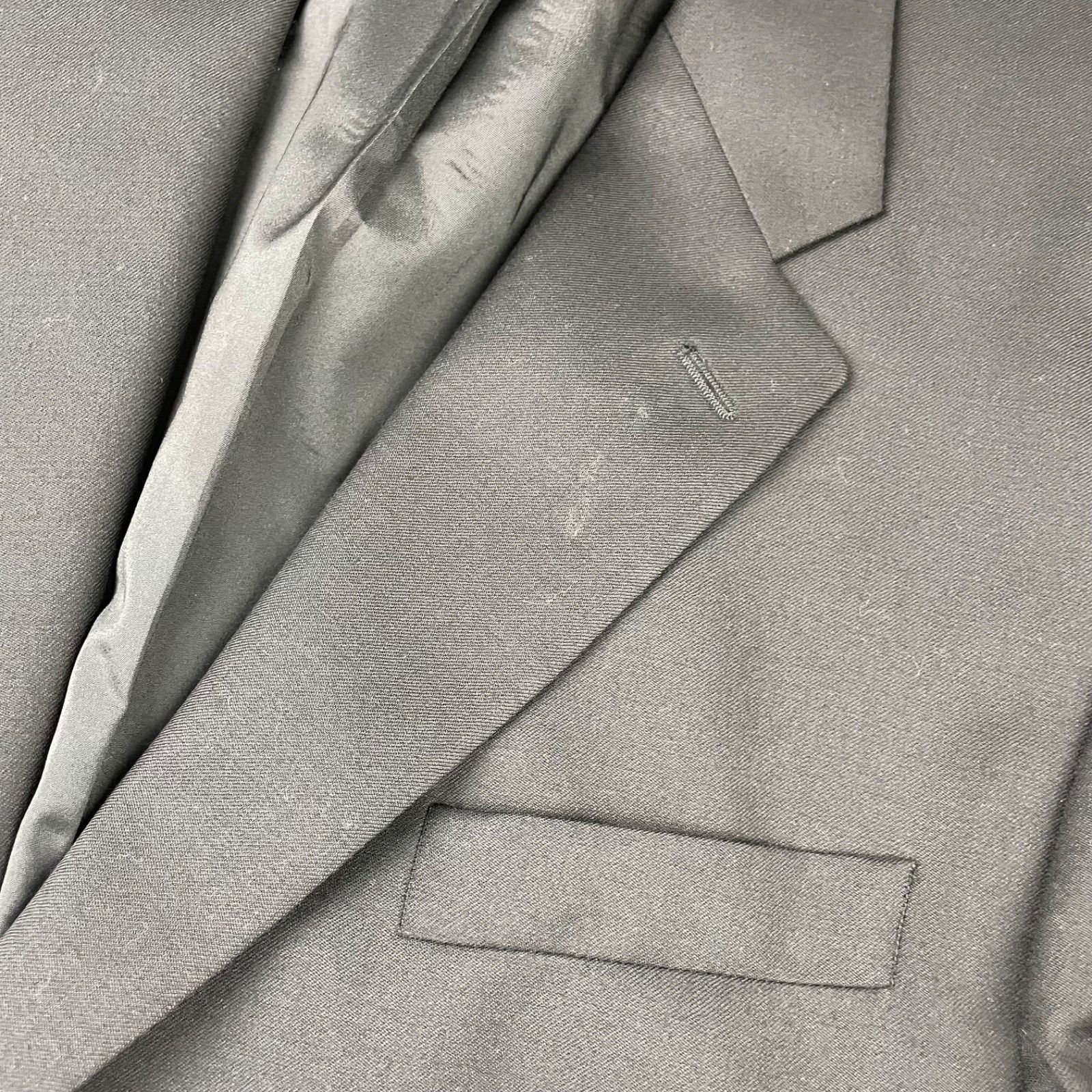 Lauren Ralph Lauren Ralph Lauren LRL Men's 100% Wool 2-Button Blazer Black • 46R Size 46R - 15 Thumbnail