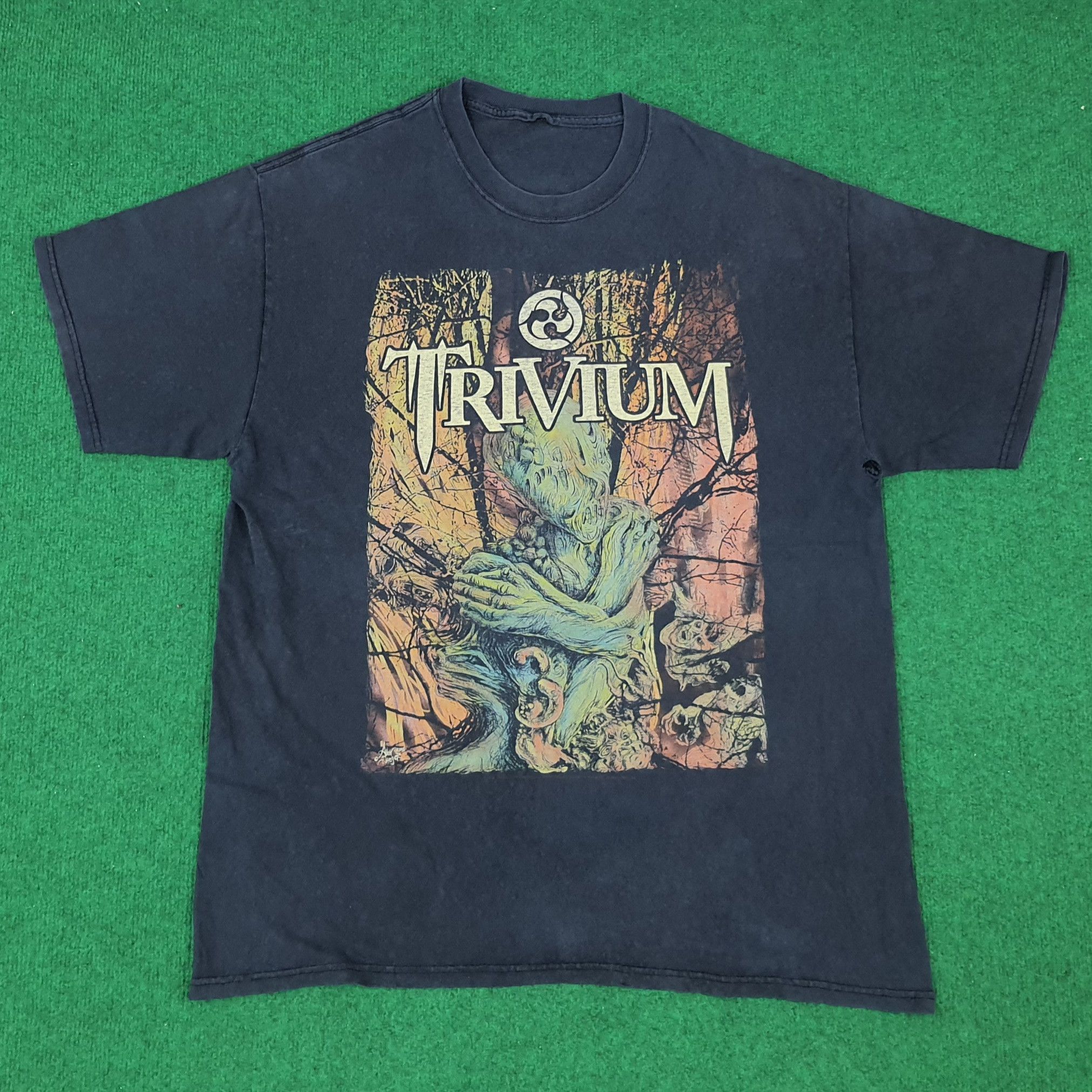 Band Tees × Vintage Vintage Trivium America Metal Band Photo Tee Size US L / EU 52-54 / 3 - 1 Thumbnail