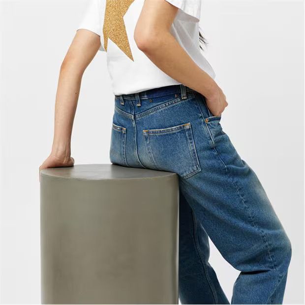 Golden Goose o1g2r1mq1024 Jeans in Blue Size 29" - 6 Thumbnail