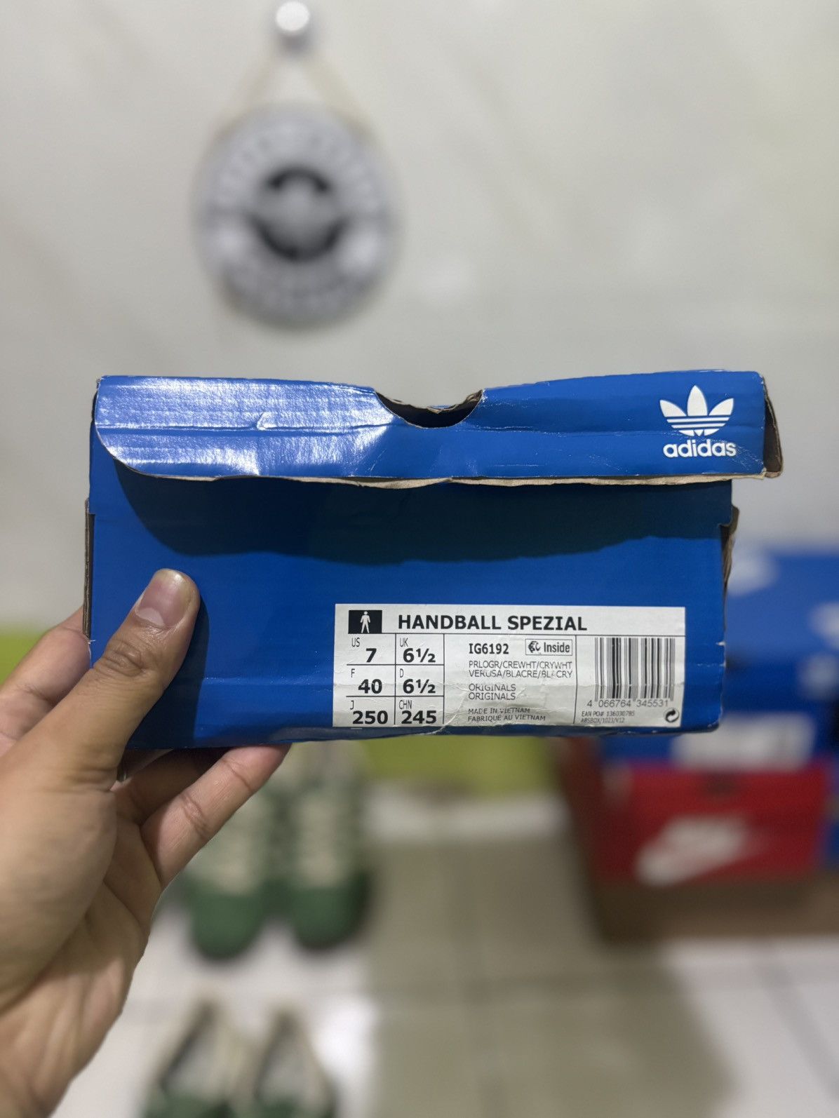 Adidas Adidas Handball Spezial Preloved Green Size US 7 / EU 40 - 7 Thumbnail