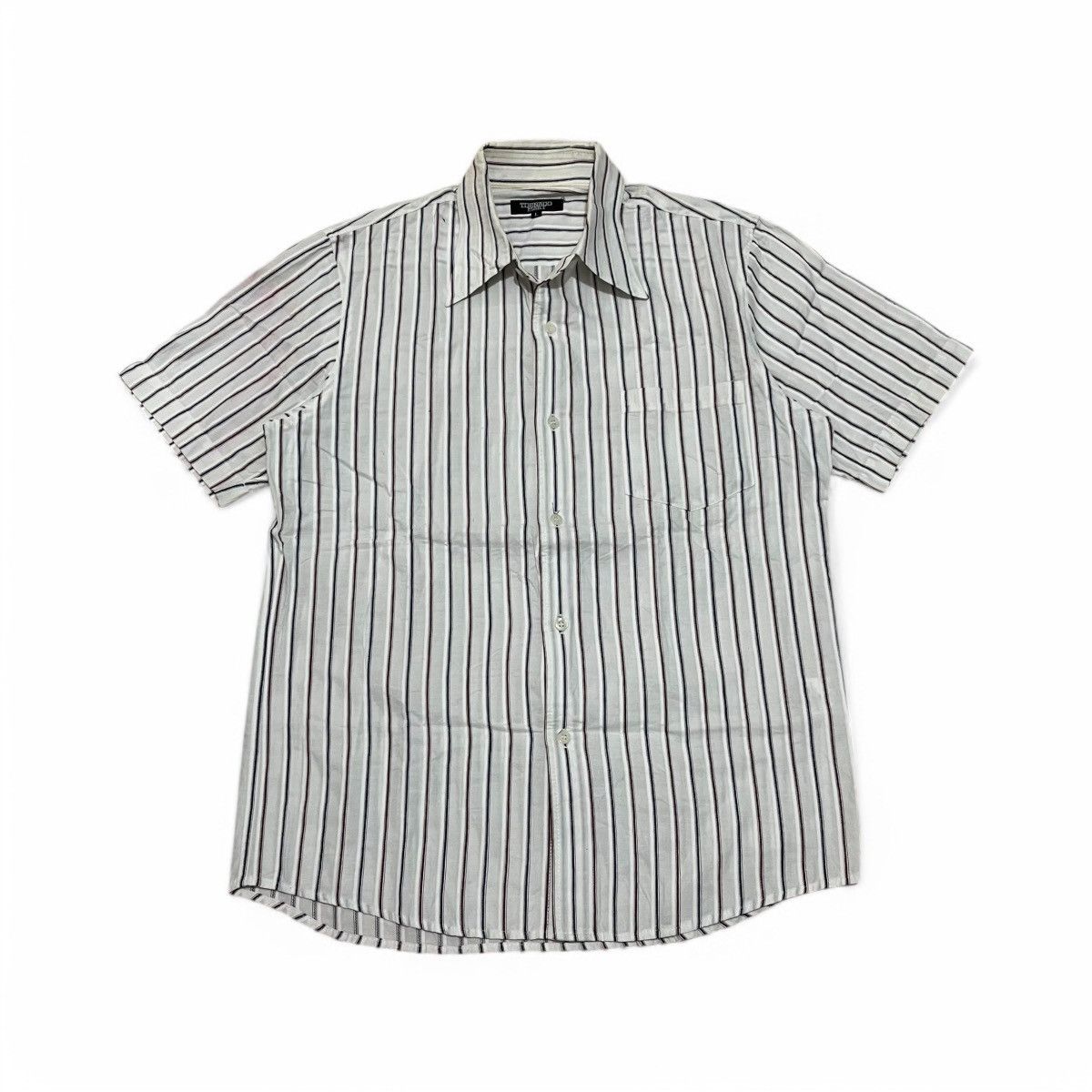 Tornado Mart Tornado Mart Stripe Shirt Size US M / EU 48-50 / 2 - 1 Thumbnail