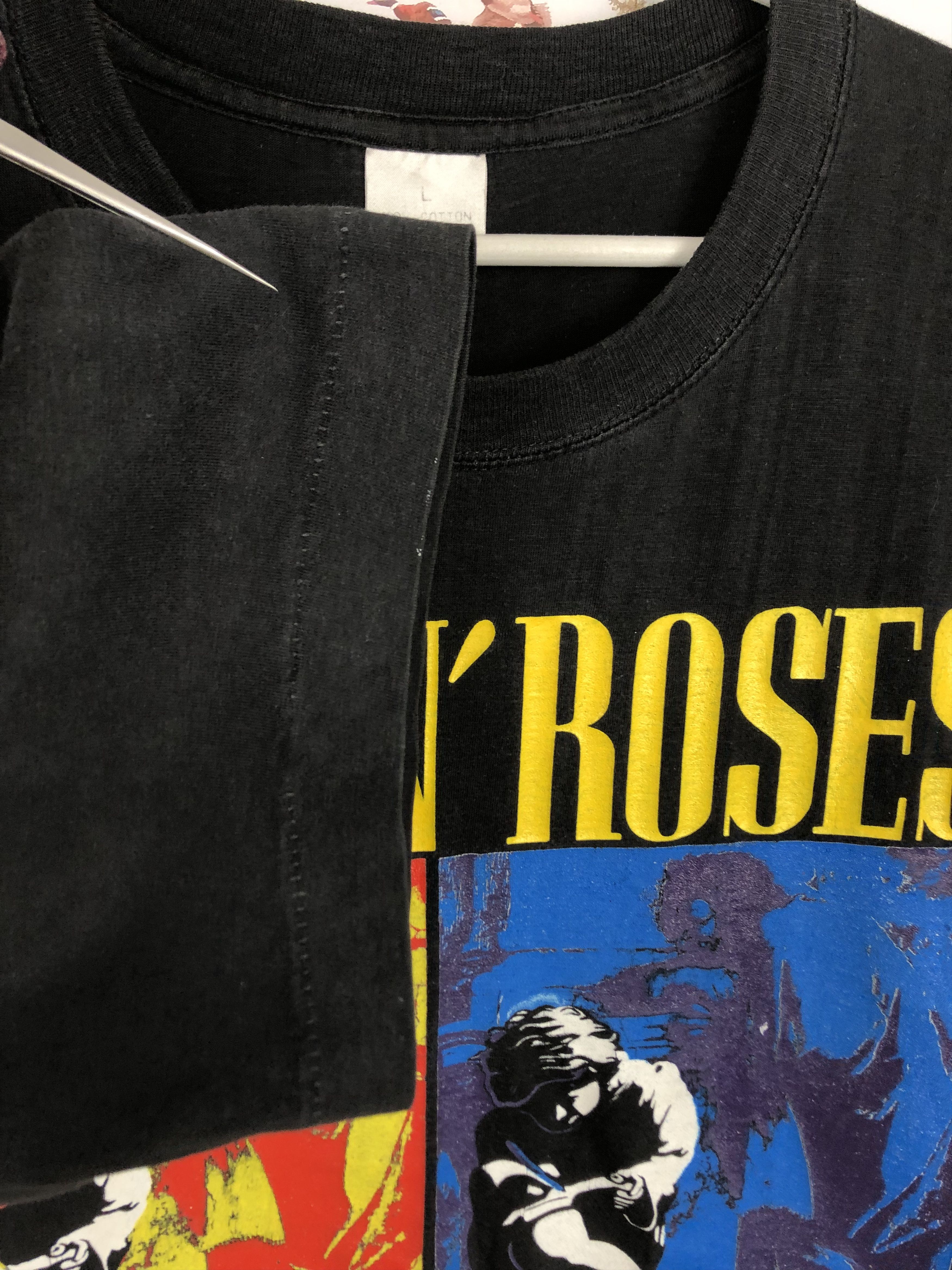 Vintage Vintage 90's Guns N' Roses Use Your Illusion Band Shirt Mens Size US L / EU 52-54 / 3 - 5 Thumbnail