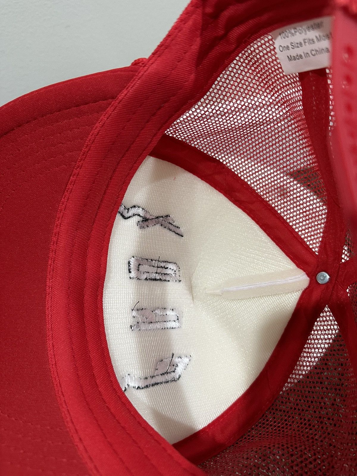 Vintage Paradox PRDX Philadelphia Red / White Trucker Hat Size ONE SIZE - 7 Thumbnail