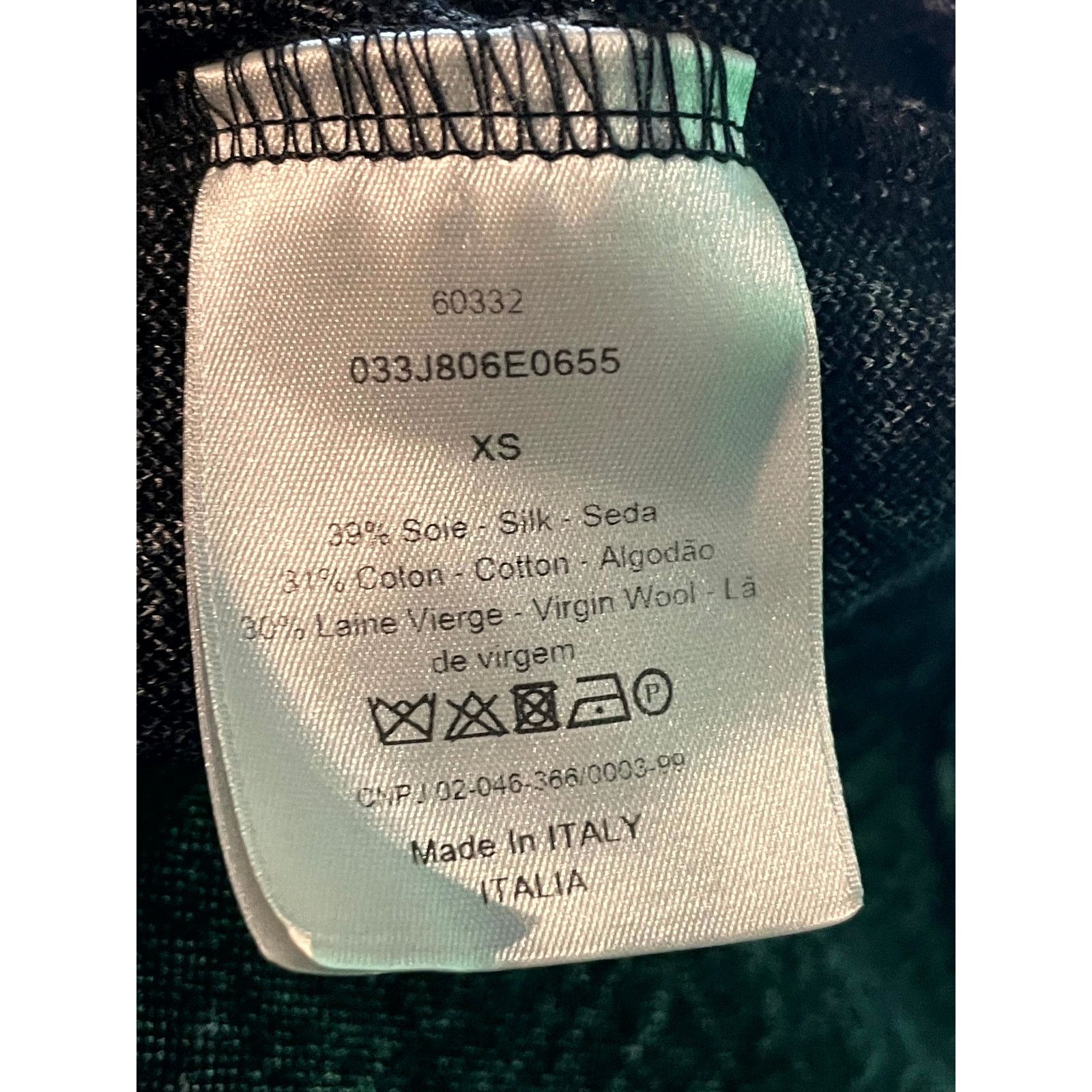 Dior Dior Monogram Black & Grey Polo Size US XS / EU 42 / 0 - 4 Thumbnail