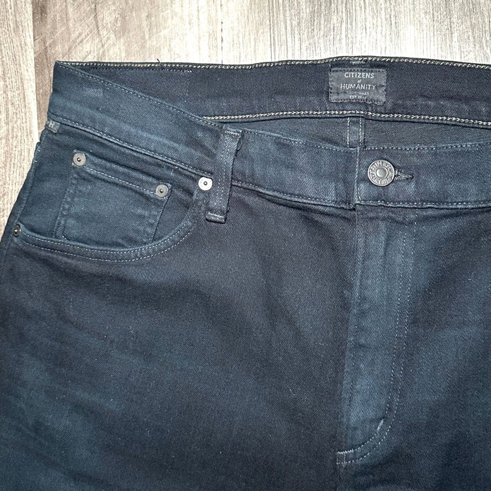 Citizens Of Humanity Citizens of Humanity Gage Classic Straight Jeans - 36 Men Regular 34 Black Size US 36 / EU 52 - 6 Thumbnail