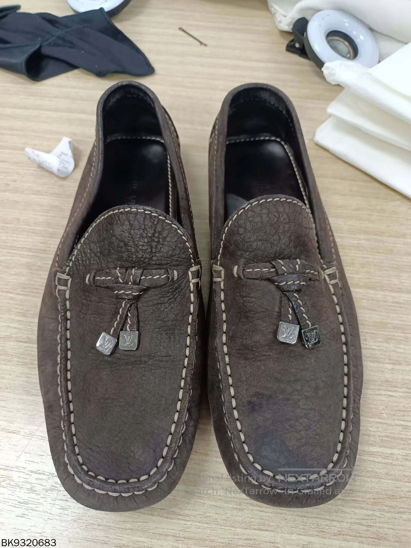 Louis Vuitton louis vuitton leather loafers size 6. Size US 6 / EU 39 - 1 Thumbnail