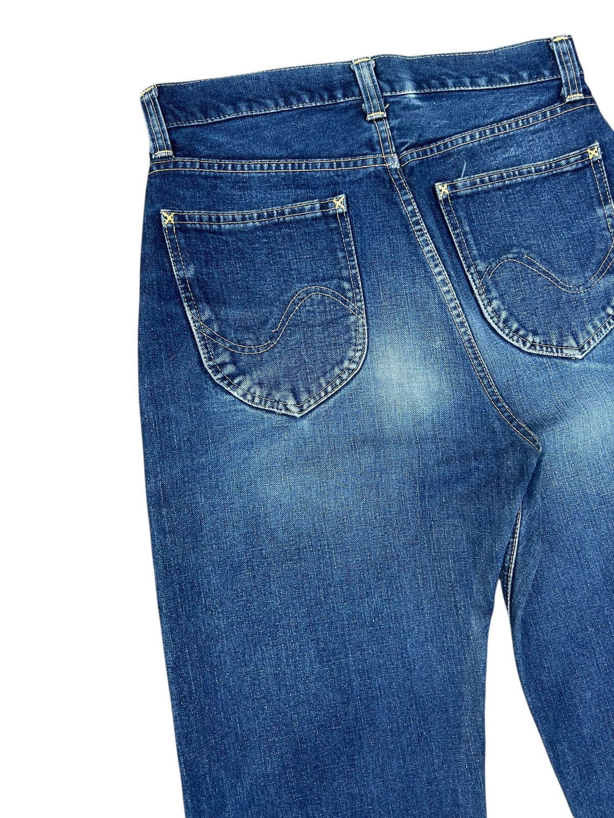Sugar Cane Vintage Sugar Cane X Lee Fade Blue Denim Selvedge Jeans Size US 30 / EU 46 - 16 Thumbnail