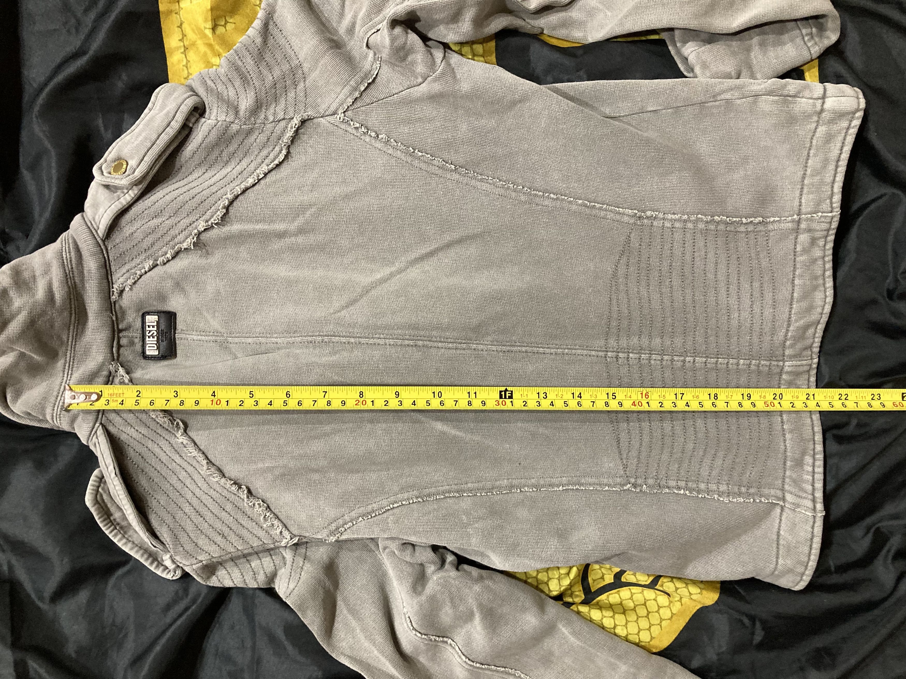 Diesel Rare Vintage Diesel Womens Utility jacket in Gray Size M / US 6-8 / IT 42-44 - 6 Thumbnail