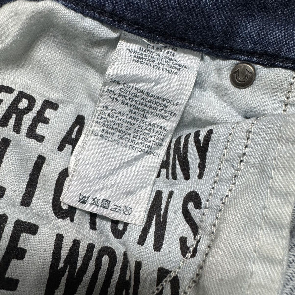 True Religion True Religion Rocco Denim Biker Jeans Size US 34 / EU 50 - 23 Thumbnail