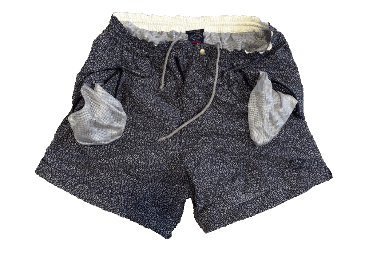 Paul & Shark Paul & Shark Yachting Medium Men's Swim Shorts Trunks Black Size US 32 / EU 48 - 3 Thumbnail