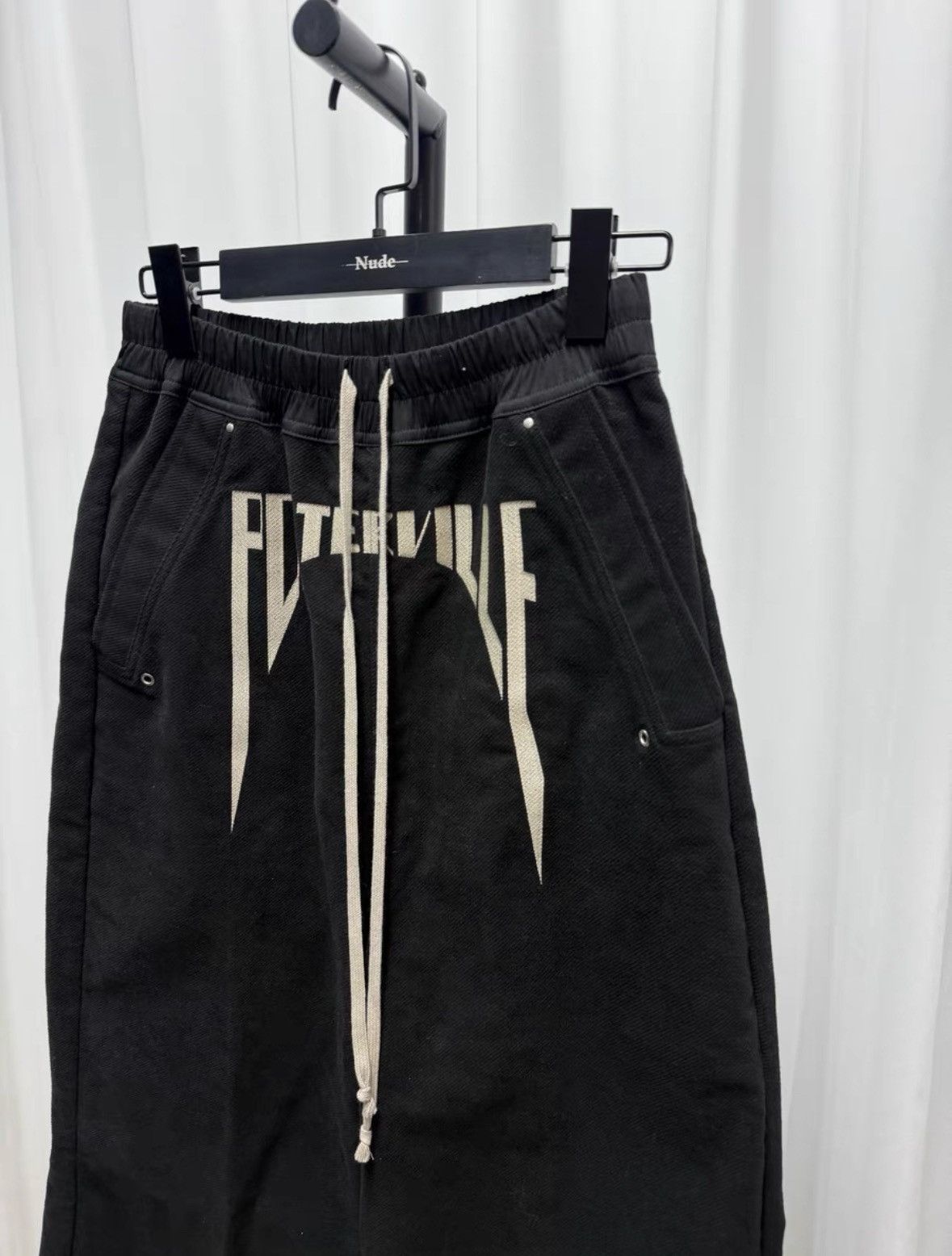Rick Owens Rick Owens 24AW Embroidered Flared Pants Size US 31 - 4 Thumbnail