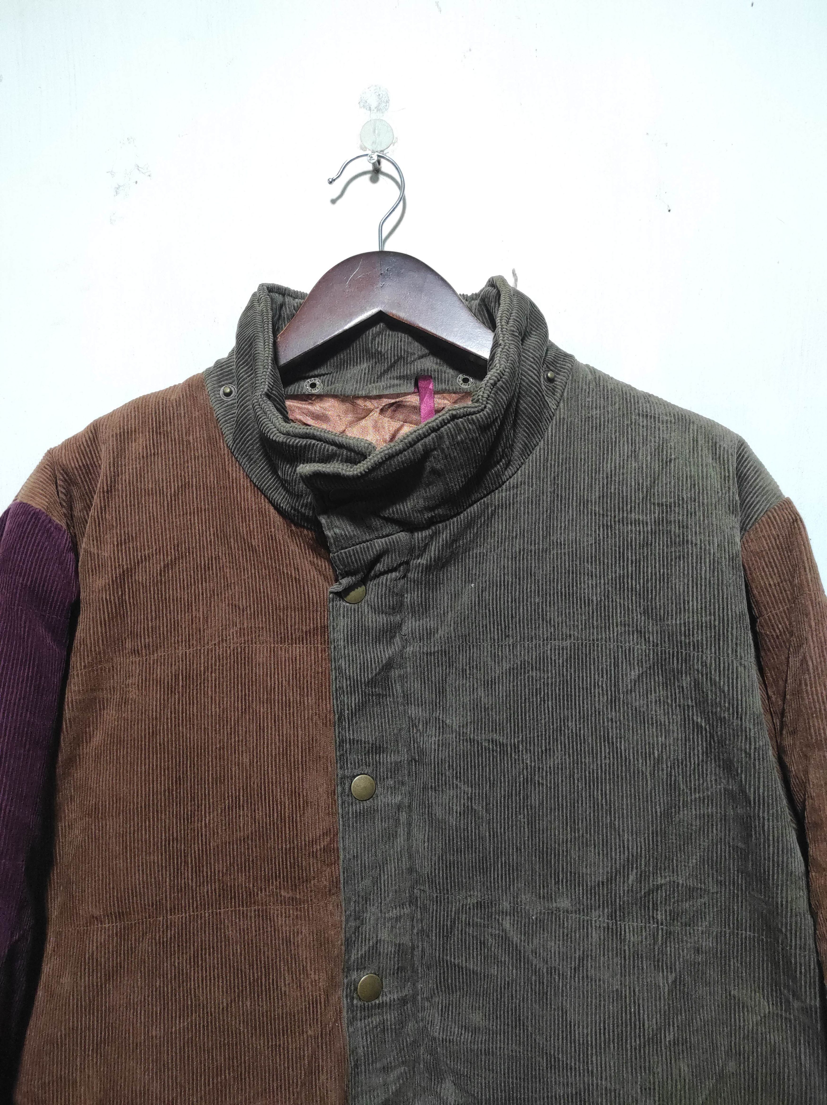 Hysteric Glamour Sm.Sadau Carduroy colorblock parka jacket Size US L / EU 52-54 / 3 - 3 Thumbnail