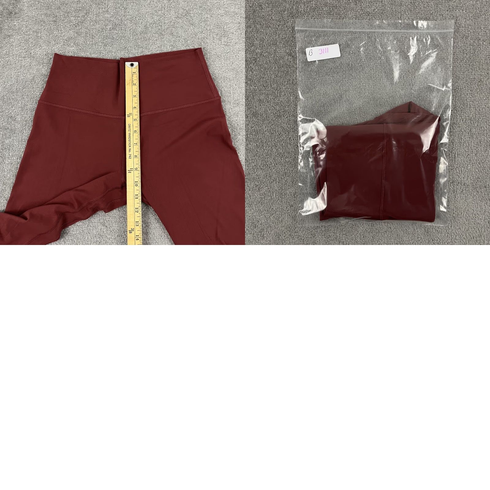 Lululemon Lululemon Align Pants Womens Size 10 28 Mulled Wine Red Active Fitness Yoga Size 32" / US 10 / IT 46 - 8 Thumbnail