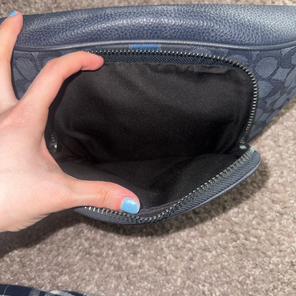 Coach Blue Coach Belt bag/Fanny Pack Size ONE SIZE - 7 Thumbnail