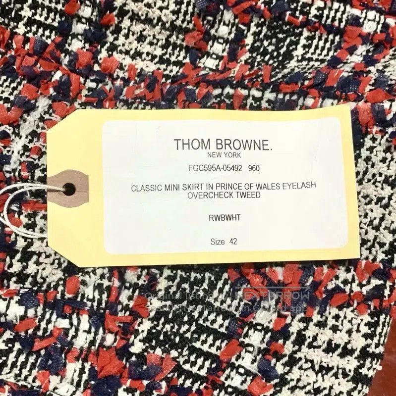 Thom Browne Thom Browne Red Cotton Women's Skirt . Size 23" - 7 Thumbnail