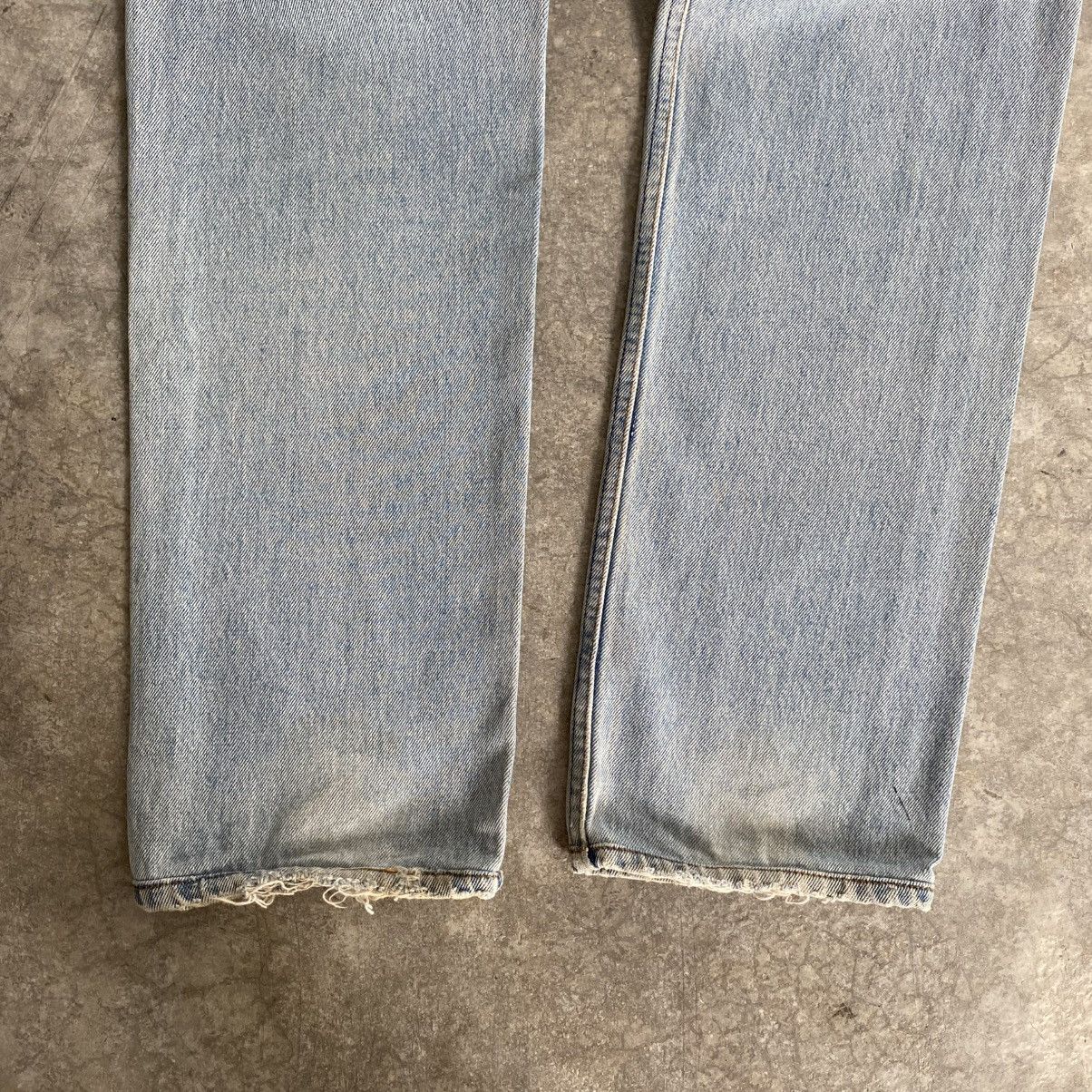 Levi's Vintage 90’s Levis 501 x Dorobo Nikki Printed Blue Jeans Size US 30 / EU 46 - 18 Thumbnail