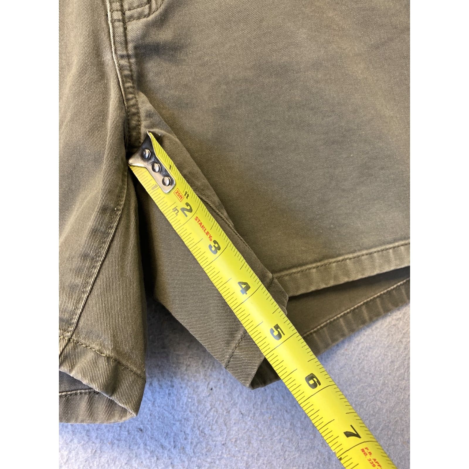 Nautica Nautica Jeans Co. Women's Shorts Size 6 Green 100% Cotton Denim Size 28" / US 6 / IT 42 - 6 Thumbnail