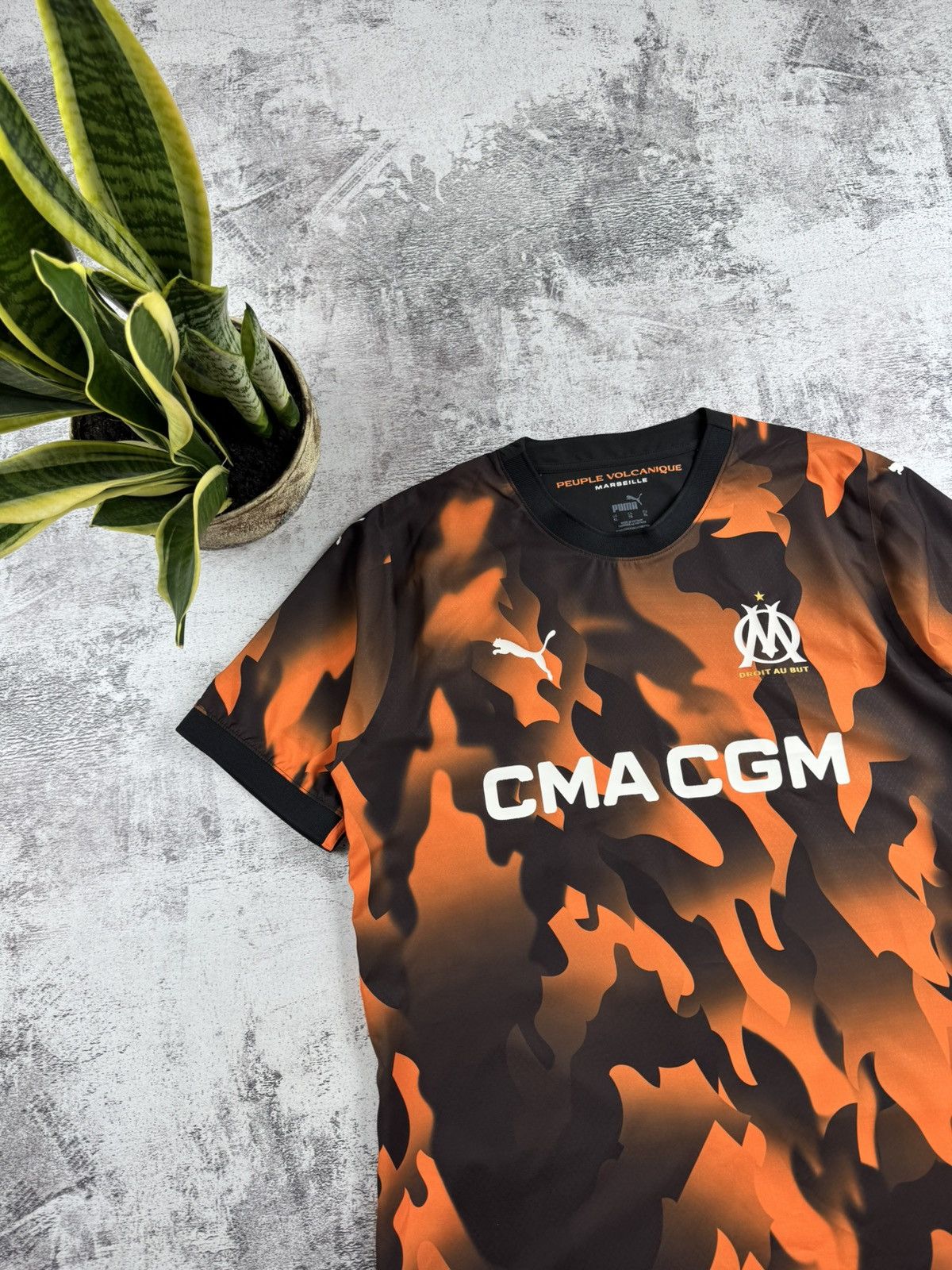 Puma OM Olympique Marseille 2024 Puma XL Third Soccer Football T Shirt Jersey Kit Size US XL / EU 56 / 4 - 5 Thumbnail
