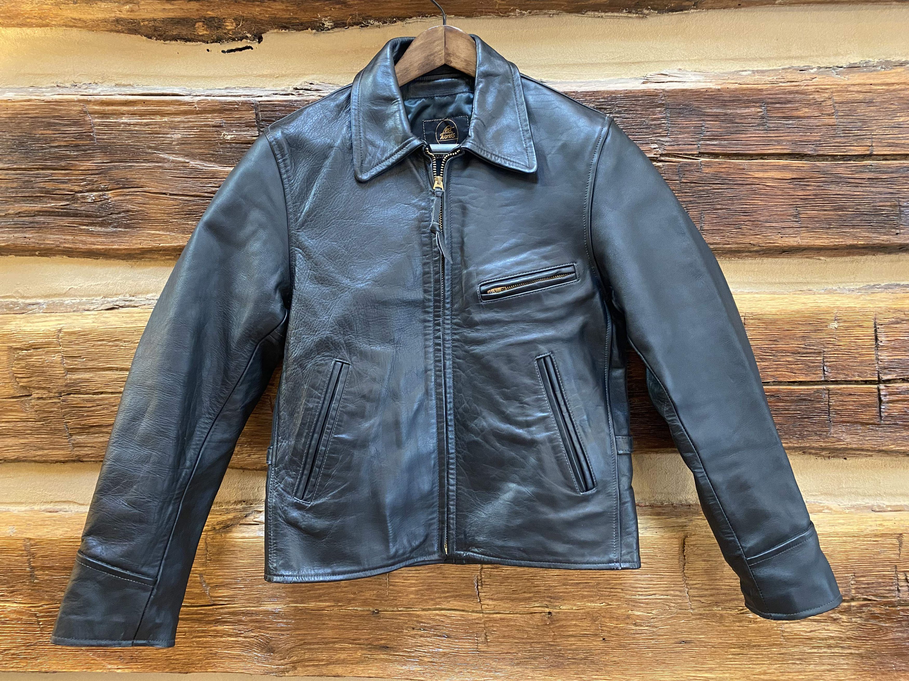 Other Lost Worlds Ryder leather jacket – Black Horsehide – Size 40 Size US M / EU 48-50 / 2 - 1 Thumbnail