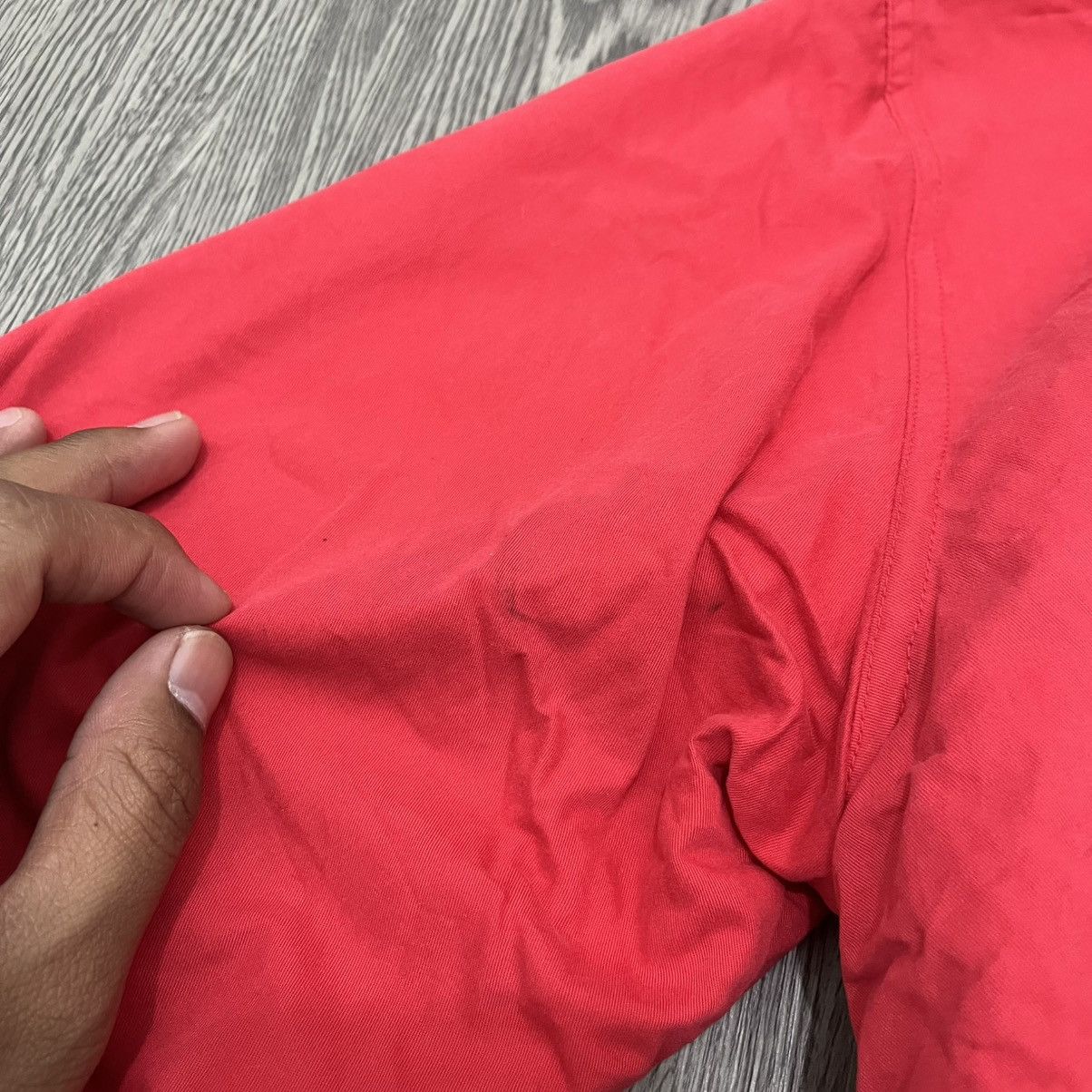 Champion × Supreme SS16 Supreme x Champion Windbreaker Hooded Red Size US S / EU 44-46 / 1 - 17 Thumbnail