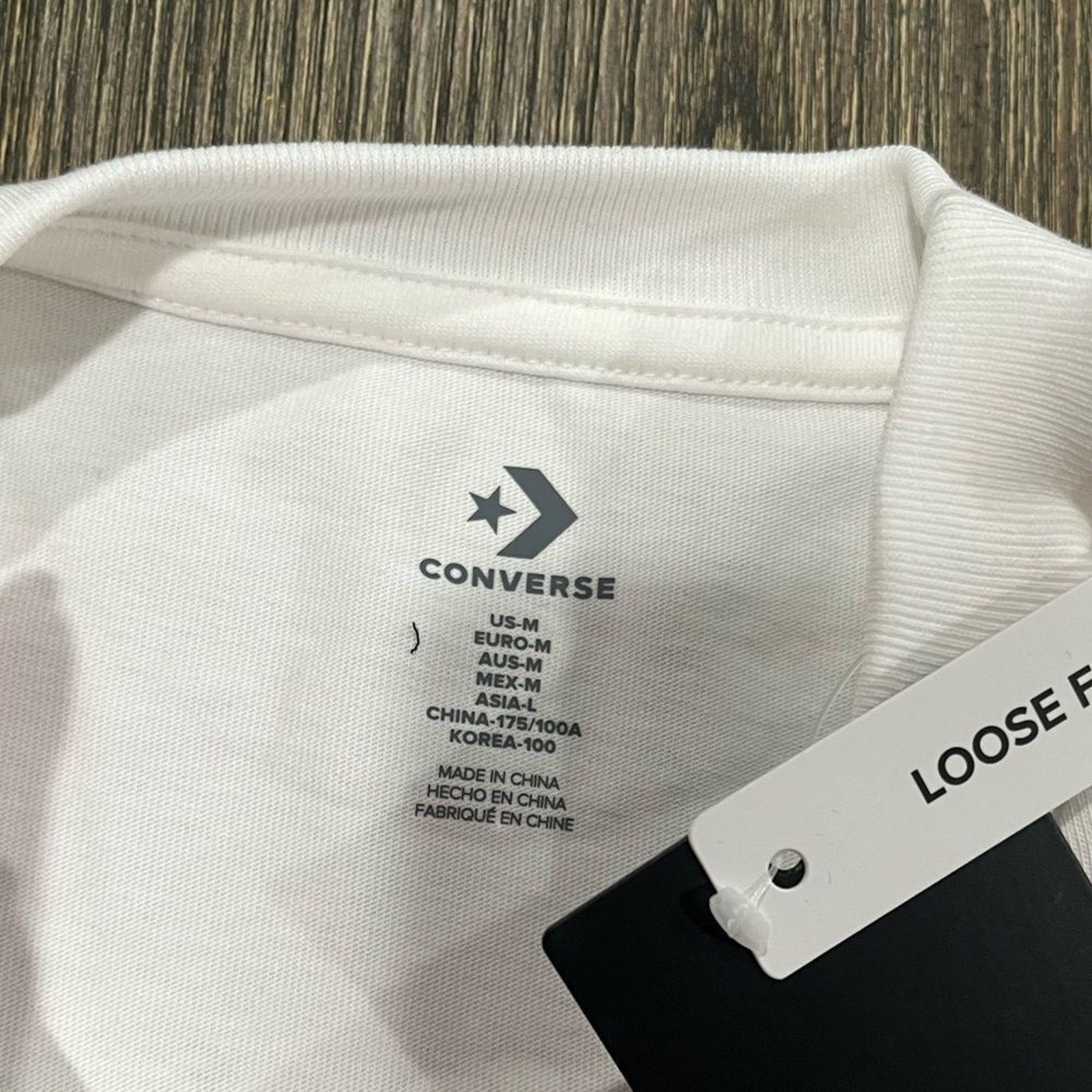 Converse NWT Converse Mens Get There Together Graphic T-Shirt Size M Size US M / EU 48-50 / 2 - 6 Thumbnail