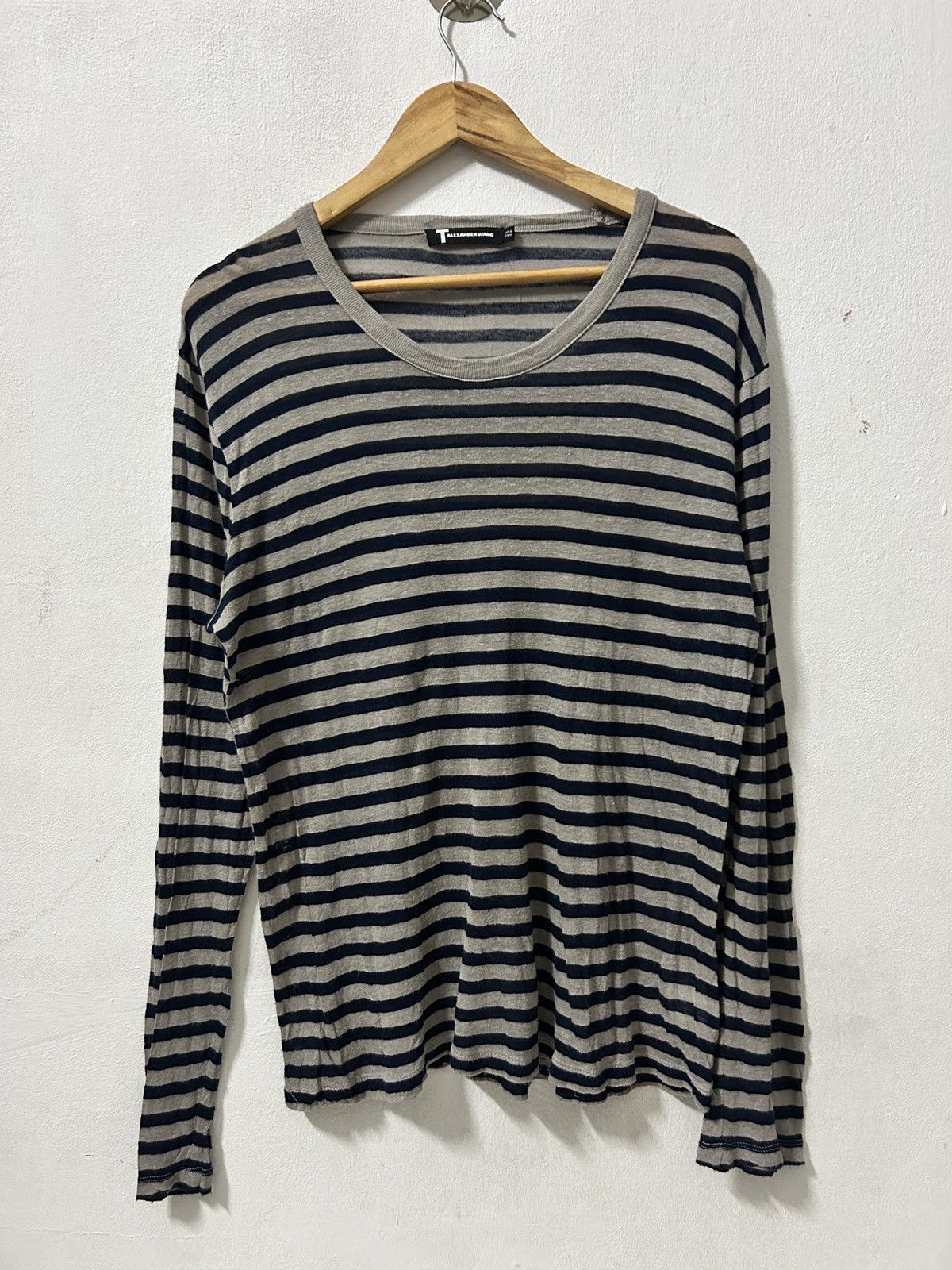 Alexander Wang Alexander wang striped longsleeve tee Size US M / EU 48-50 / 2 - 1 Thumbnail