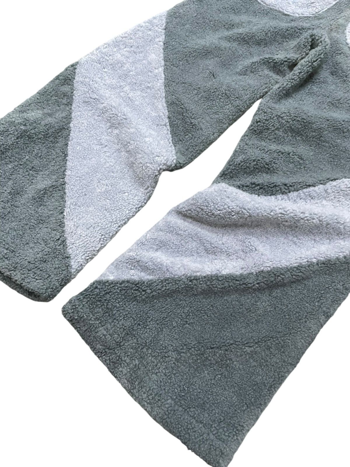 Hysteric Glamour × Japanese Brand Vaprart Japan Panelled Heavy Fleece Wide Leg Baggy Pants Size US 29 - 12 Thumbnail