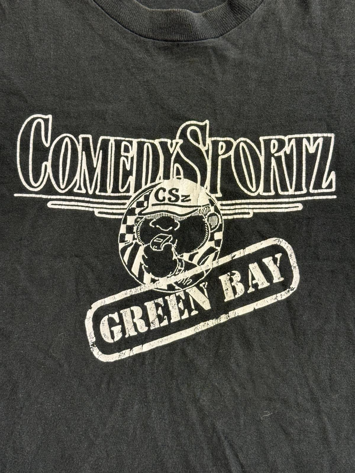 Fruit Of The Loom Vintage CSz Tshirt Comedy Sportz Green Bay Tee Improv XXL Size US XXL / EU 58 / 5 - 3 Thumbnail