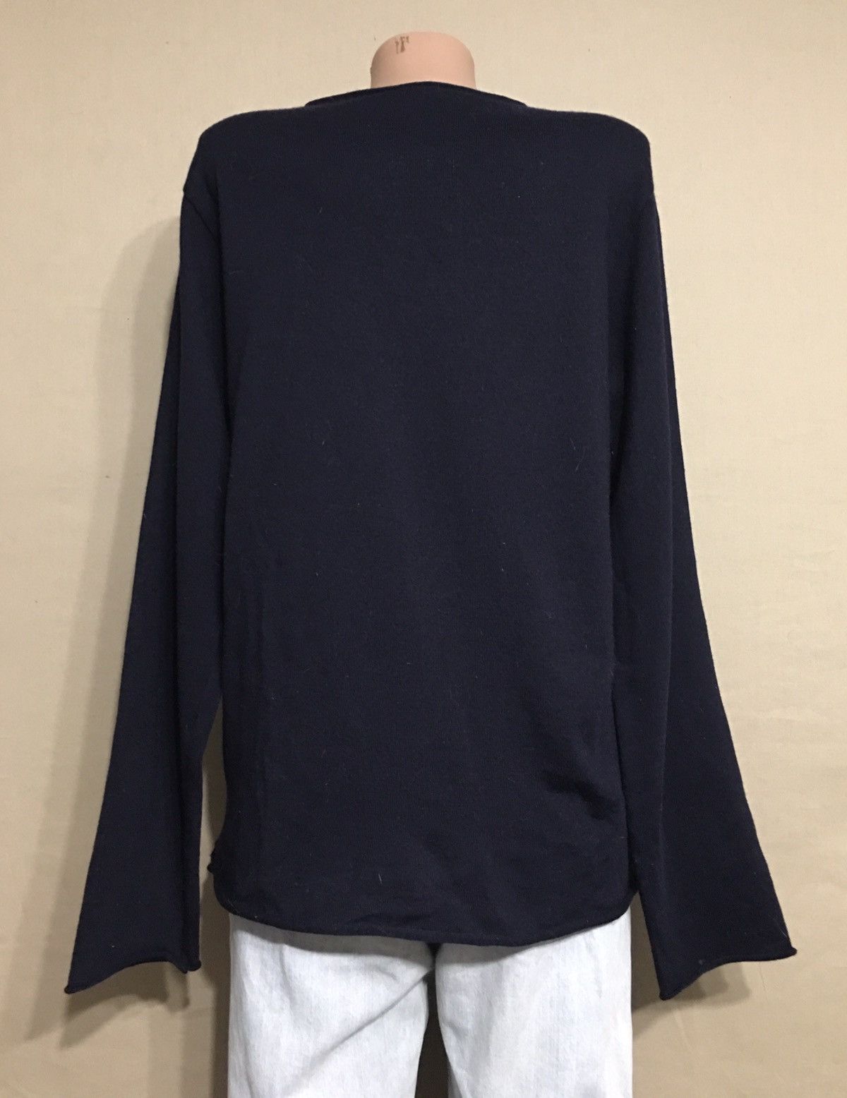 Other OMEN Pure Wool Navy Blue Sweater Jumper Size M Size M / US 6-8 / IT 42-44 - 5 Thumbnail