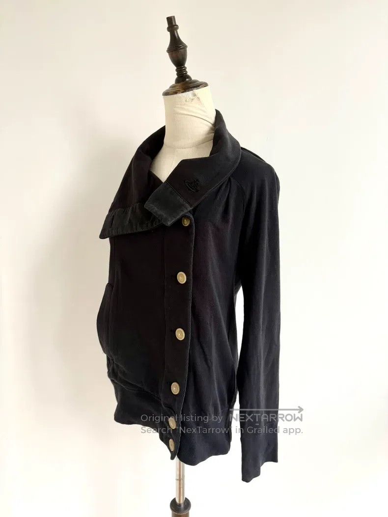 Vivienne Westwood Vivienne Westwood Vintage Black Large Saturn Lapel Jacket Size L / US 10 / IT 46 - 3 Thumbnail